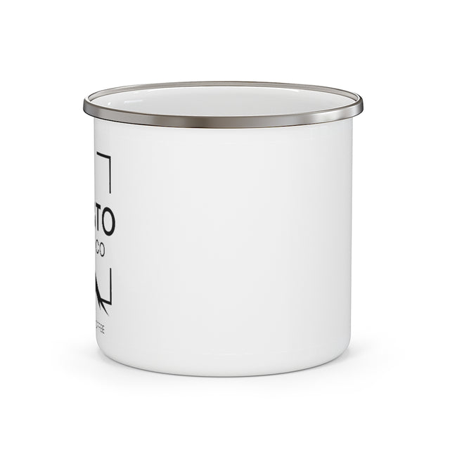 12oz Enamel Camping Mug